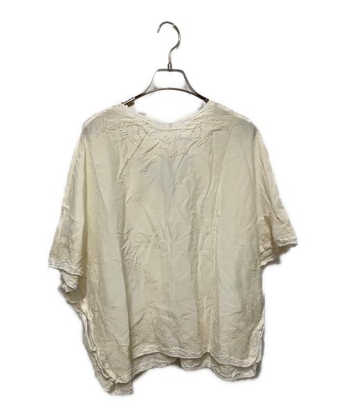 L'appartement（アパルトモン）L'appartement (アパルトモン) 半袖ブラウス ベージュ サイズ:記載なしの古着・服飾アイテム