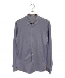 PRADA（プラダ）の古着「長袖シャツ」｜ブルー