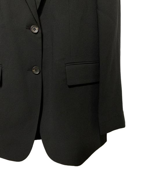 theory（セオリー）theory (セオリー) SATIN CREPE OS ST BLAZER ブラック サイズ:02 未使用品の古着・服飾アイテム