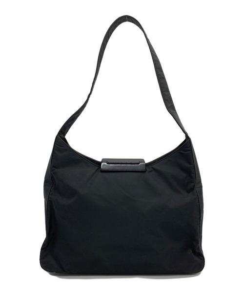 PRADA（プラダ）PRADA (プラダ) セミショルダーバッグ ブラックの古着・服飾アイテム