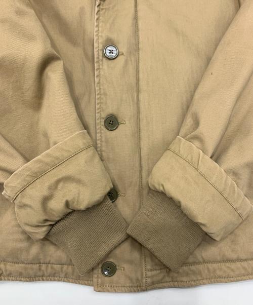 AVIREX（アヴィレックス）AVIREX (アヴィレックス) デッキジャケット ブラウン サイズ:Mの古着・服飾アイテム