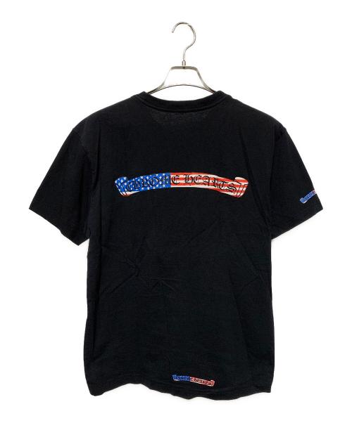 CHROME HEARTS（クロムハーツ）CHROME HEARTS (クロムハーツ) MATTY BOY (マッティーボーイ) AMERICA S/S T-SHIRT ブラック サイズ:Lの古着・服飾アイテム