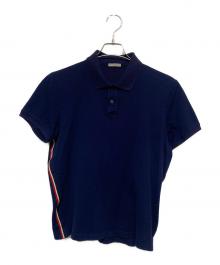 MONCLER（モンクレール）の古着「サイドラインポロシャツ」｜ネイビー