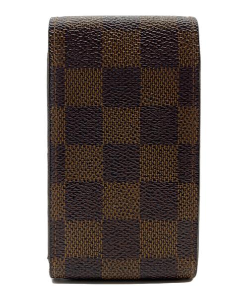 LOUIS VUITTON（ルイ ヴィトン）LOUIS VUITTON (ルイ ヴィトン) シガレットケース エテュイ・シガレット ブラウンの古着・服飾アイテム
