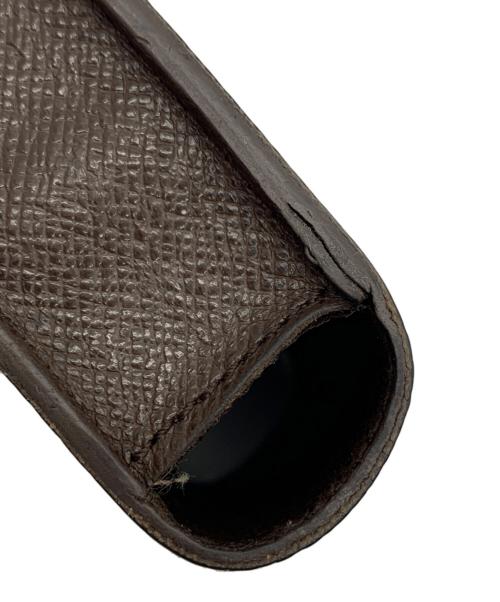 LOUIS VUITTON（ルイ ヴィトン）LOUIS VUITTON (ルイ ヴィトン) シガレットケース エテュイ・シガレット ブラウンの古着・服飾アイテム