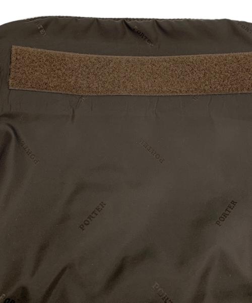 PORTER（ポーター）PORTER (ポーター) ZOOM メッセンジャーバッグ ブラウンの古着・服飾アイテム