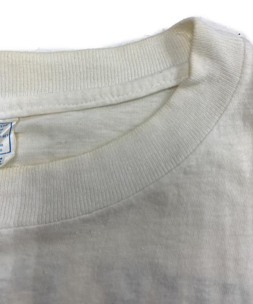 THE POGUES（ザ・ポーグス）THE POGUES (ザ・ポーグス) Vintage Band Tシャツ アイボリー×ブルー サイズ:Lの古着・服飾アイテム