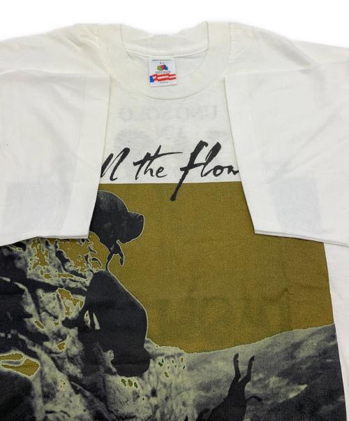 FRUIT OF THE LOOM（フルーツオブザルーム）FRUIT OF THE LOOM (フルーツオブザルーム) Vintage Band Tシャツ ホワイト×ブラウン サイズ:Lの古着・服飾アイテム