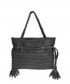 PLEATS PLEASEプリーツプリーズ）の古着「バッグ」｜ブラック×シルバー