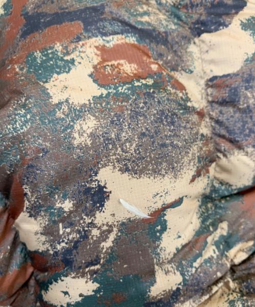 THE NORTH FACE（ザ ノース フェイス）THE NORTH FACE (ザ ノース フェイス) Novelty Nuptse Jacket ブラウン×ブラック サイズ:Lの古着・服飾アイテム