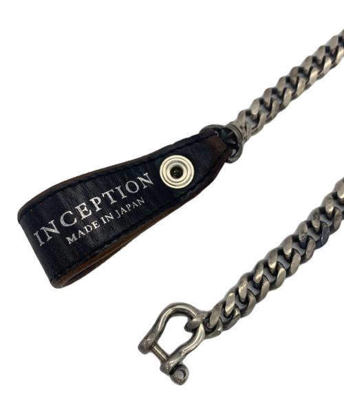IN ception（インセプション）IN ception (インセプション) ウォレットチェーン ブラック×シルバーの古着・服飾アイテム