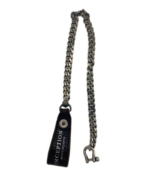 IN ception（インセプション）IN ception (インセプション) ウォレットチェーン ブラック×シルバーの古着・服飾アイテム