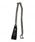 IN ception (インセプション) ウォレットチェーン ブラック×シルバー：12000円