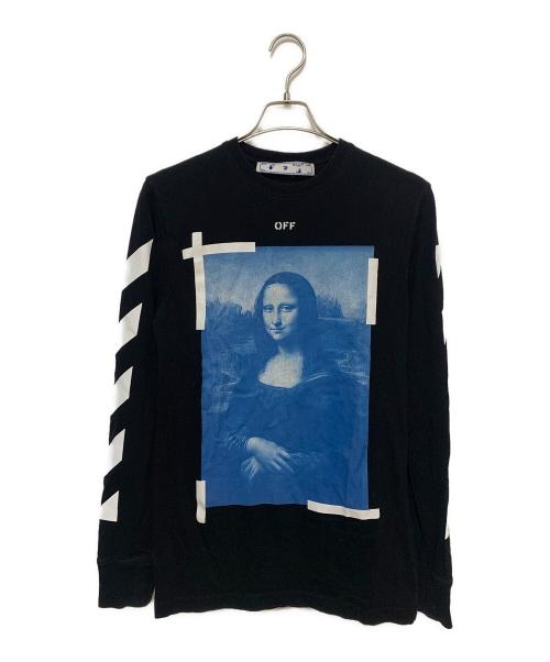 OFFWHITE（オフホワイト）OFFWHITE (オフホワイト) BLUE MONALISA LS T-shirt ブラック サイズ:XSの古着・服飾アイテム