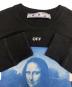中古・古着 OFFWHITE (オフホワイト) BLUE MONALISA LS T-shirt ブラック サイズ:XS：11000円