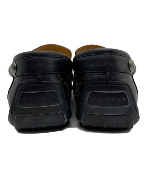 LOUIS VUITTON（ルイ ヴィトン）LOUIS VUITTON (ルイ ヴィトン) モノグラム ドライビングシューズ ブラック サイズ:7 1/2の古着・服飾アイテム