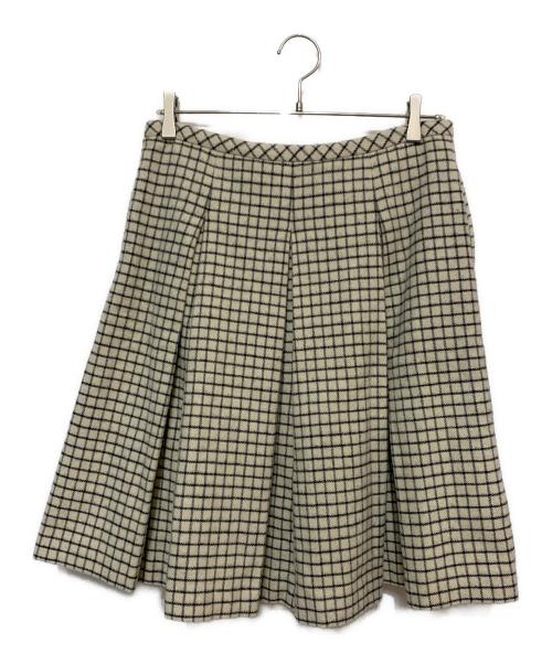 DRAWER（ドゥロワー）Drawer (ドゥロワー) スカート ホワイト サイズ:40の古着・服飾アイテム