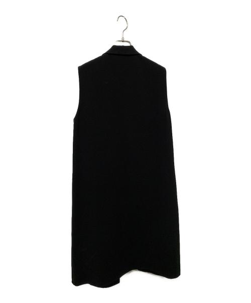 theory（セオリー）theory (セオリー) Synthetic Crepe Straight Vest ブラック サイズ:2の古着・服飾アイテム