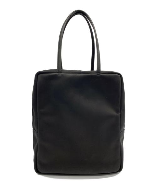 MORMYRUS（モルミルス）MORMYRUS (モルミルス) ボックス型トートバッグ ブラックの古着・服飾アイテム
