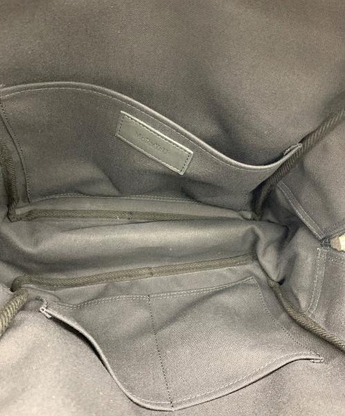 MORMYRUS（モルミルス）MORMYRUS (モルミルス) ボックス型トートバッグ ブラックの古着・服飾アイテム