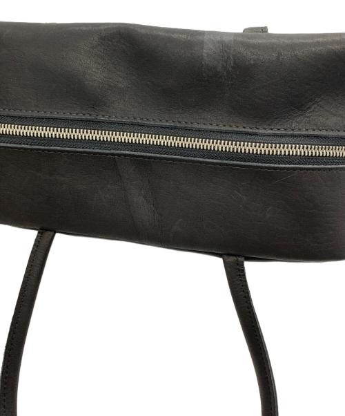 MORMYRUS（モルミルス）MORMYRUS (モルミルス) ボックス型トートバッグ ブラックの古着・服飾アイテム