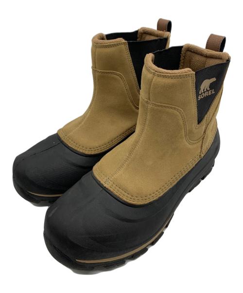 SOREL（ソレル）SOREL (ソレル) バクストンプルオン ウォータープルーフ ブラウン×ブラック サイズ:28の古着・服飾アイテム