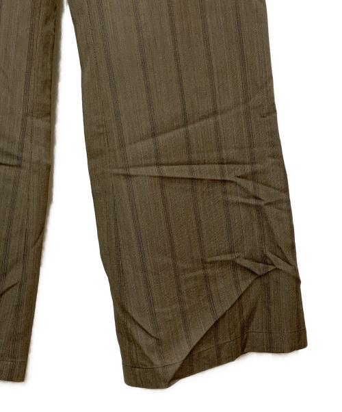 CDG JUNYA WATANABE（コムデギャルソン ジュンヤワタナベ）CDG JUNYA WATANABE (コムデギャルソン ジュンヤワタナベ) スラックス ブラウン サイズ:Mの古着・服飾アイテム