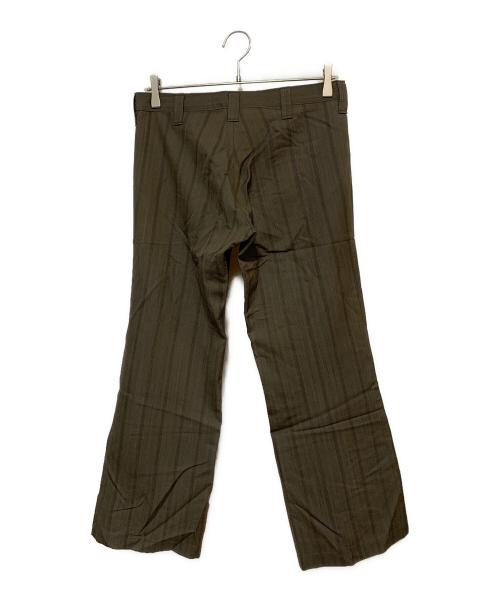 CDG JUNYA WATANABE（コムデギャルソン ジュンヤワタナベ）CDG JUNYA WATANABE (コムデギャルソン ジュンヤワタナベ) スラックス ブラウン サイズ:Mの古着・服飾アイテム