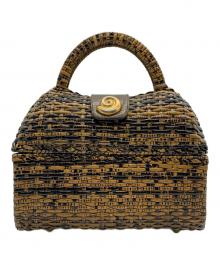 roberto ricci（ロベルトリッチ）の古着「カゴバッグ」｜ブラウン