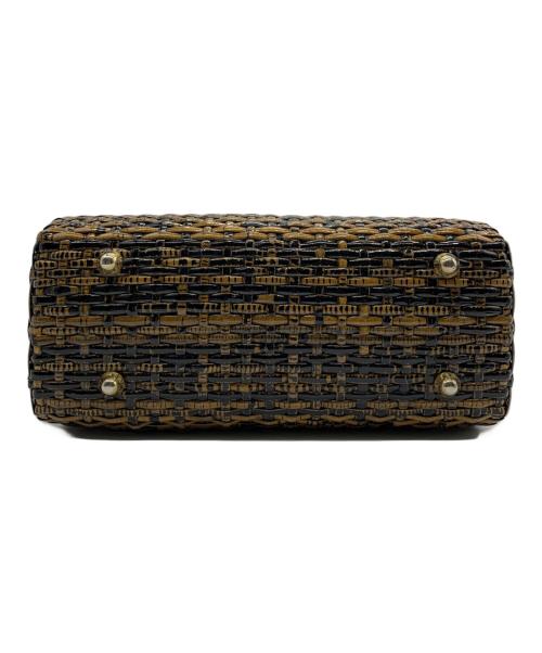 roberto ricci（ロベルトリッチ）roberto ricci (ロベルトリッチ) カゴバッグ ブラウンの古着・服飾アイテム