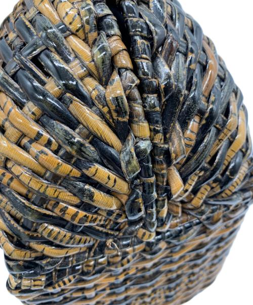 roberto ricci（ロベルトリッチ）roberto ricci (ロベルトリッチ) カゴバッグ ブラウンの古着・服飾アイテム