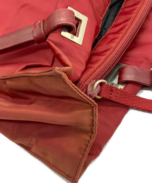 PRADA（プラダ）PRADA (プラダ) トートバッグ レッドの古着・服飾アイテム