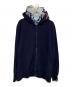 A BATHING APE（ア ベイシング エイプ）の古着「ジップパーカー」｜ネイビー
