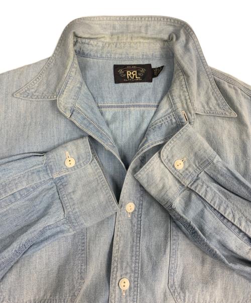 RRL（ダブルアールエル）RRL (ダブルアールエル) 長袖シャツ ブルー サイズ:Mの古着・服飾アイテム
