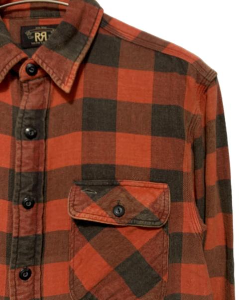 RRL（ダブルアールエル）RRL (ダブルアールエル) 長袖シャツ レッド サイズ:Mの古着・服飾アイテム