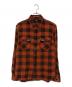 RRL（ダブルアールエル）の古着「長袖シャツ」｜レッド