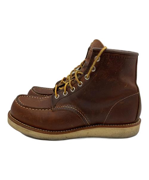 RED WING（レッドウィング）RED WING (レッドウィング) 6-inch Classic Moc ブラウン サイズ:UK6の古着・服飾アイテム