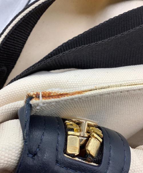 sacai（サカイ）sacai (サカイ) ランドリーバッグ アイボリー×ブラックの古着・服飾アイテム