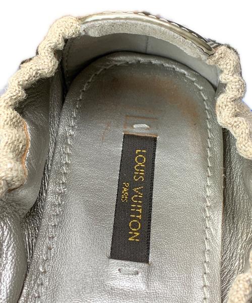 LOUIS VUITTON（ルイ ヴィトン）LOUIS VUITTON (ルイ ヴィトン) パドロックバレエシューズ ベージュ サイズ:35の古着・服飾アイテム
