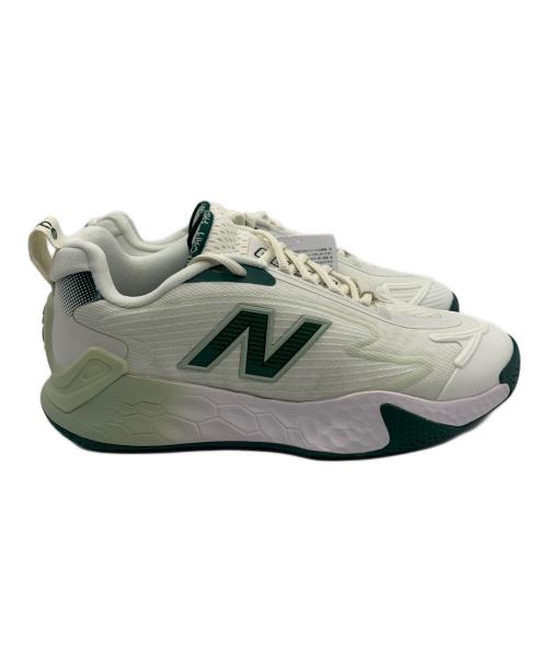 NEW BALANCE（ニューバランス）NEW BALANCE (ニューバランス) テニスシューズ ホワイト サイズ:26 未使用品の古着・服飾アイテム