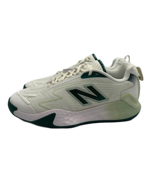NEW BALANCE（ニューバランス）NEW BALANCE (ニューバランス) テニスシューズ ホワイト サイズ:26 未使用品の古着・服飾アイテム