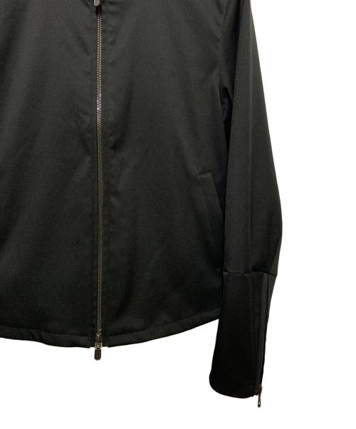 macqlo（マックロ）macqlo (マックロ) ウォッシャブルライダースジャケット ブラック サイズ:Sの古着・服飾アイテム