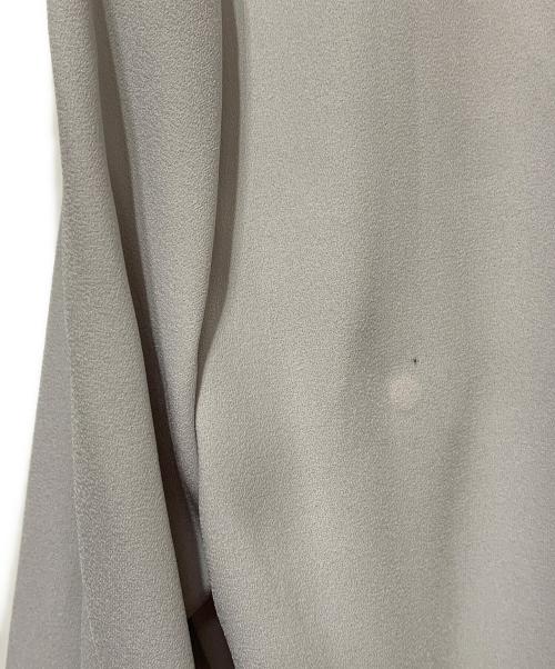 theory（セオリー）theory (セオリー) PRIME GGT TIE Blouse グレー サイズ:L 未使用品の古着・服飾アイテム