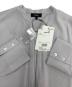 中古・古着 theory (セオリー) PRIME GGT TIE Blouse グレー サイズ:L 未使用品：10000円