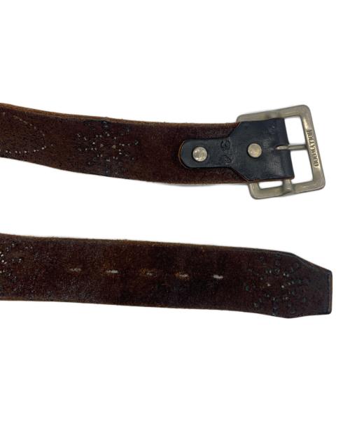 Hollywood Trading Company（ハリウッドトレーディングカンパニー）Hollywood Trading Company (ハリウッドトレーディングカンパニー) オーバーレイピーナッツスタッズベルト ブラックの古着・服飾アイテム