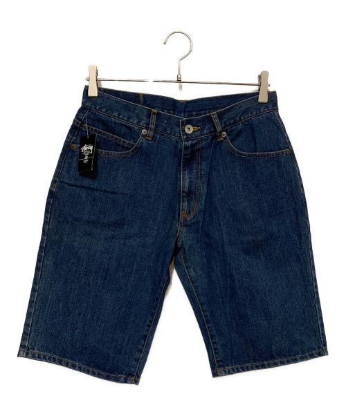 stussy（ステューシー）stussy (ステューシー) ハーフパンツ インディゴ サイズ:30 未使用品の古着・服飾アイテム
