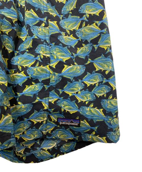 Patagonia（パタゴニア）Patagonia (パタゴニア) リバーショーツ 2000s シマアジ柄 ブルー サイズ:Mの古着・服飾アイテム