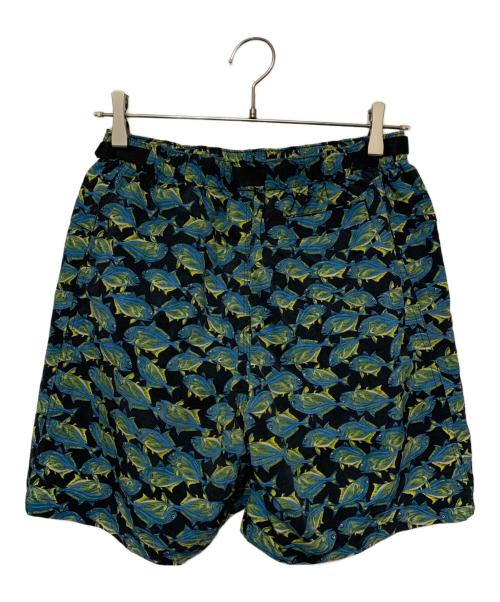 Patagonia（パタゴニア）Patagonia (パタゴニア) リバーショーツ 2000s シマアジ柄 ブルー サイズ:Mの古着・服飾アイテム