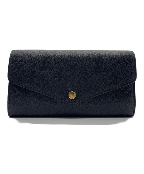 LOUIS VUITTON（ルイ ヴィトン）LOUIS VUITTON (ルイ ヴィトン) モノグラム・アンプラント ポルトフォイユ・サラ ブラックの古着・服飾アイテム