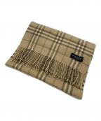 BURBERRY LONDONバーバリーロンドン）の古着「カシミアマフラー」｜ブラウン